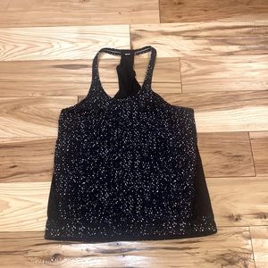 Lululemon tank top sheer back sz 4